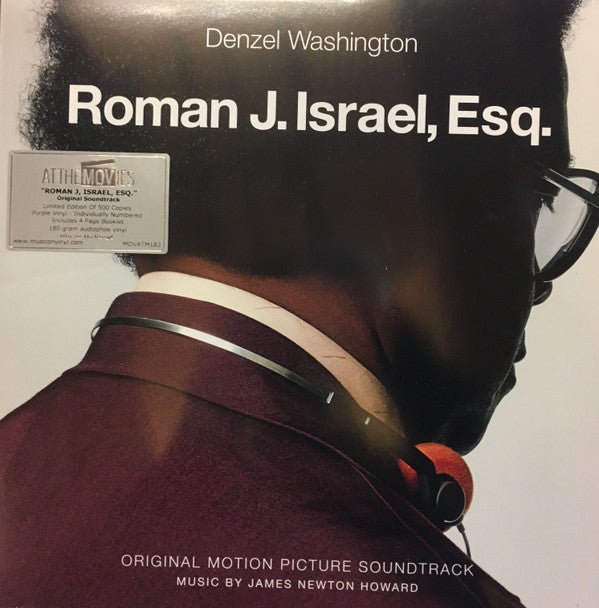 James Newton Howard : Roman J. Israel, Esq. (Original Motion Picture Soundtrack) (LP, Album, Ltd, Num, Pur)