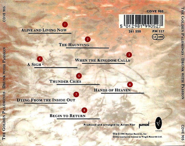 The Golden Palominos : Drunk With Passion (CD, Album)