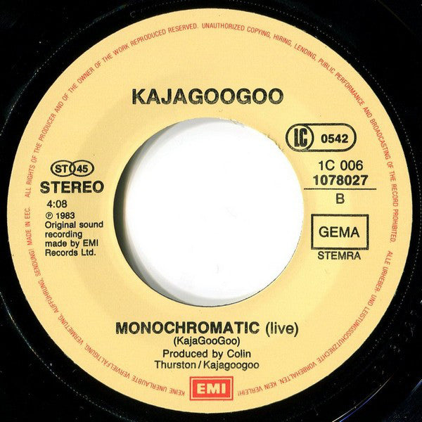 Kajagoogoo : Big Apple (7", Single)