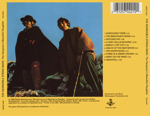 The Incredible String Band : The Hangman's Beautiful Daughter (CD, Album, RE)