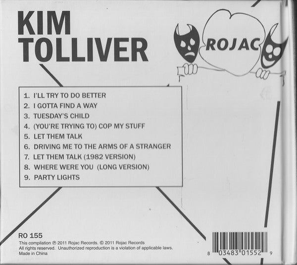 Kim Tolliver : Kim Tolliver (CD, Comp, Ltd)