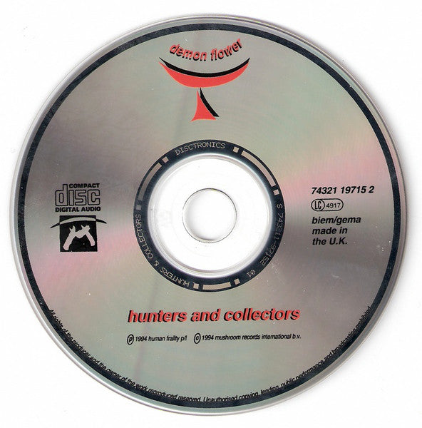 Hunters & Collectors : Demon Flower (CD, Album)