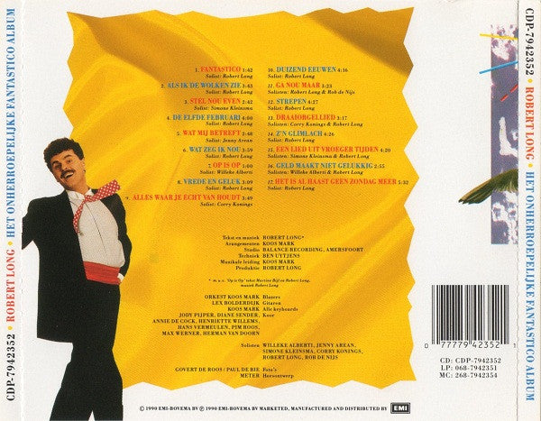 Robert Long : Het Onherroepelijke Fantastico Album (CD, Album)