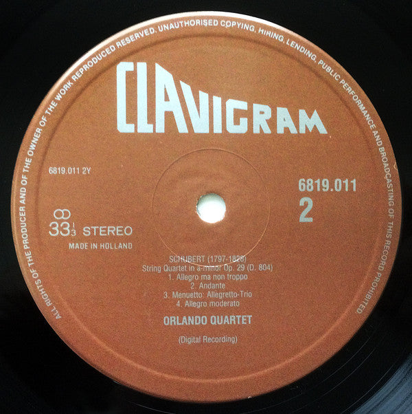 Orlando Quartet - Franz Schubert / Joseph Haydn / Hugo Wolf : String Quartets • Streichquartette (LP, Album)