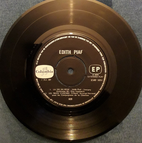 Edith Piaf : La Vie En Rose (7", EP)