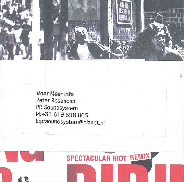 A Brand : Riding Your Ghost (CDr, Single)