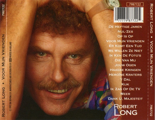 Robert Long : Voor Mijn Vrienden (CD, Album)