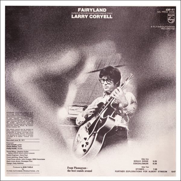 Larry Coryell : Fairyland (LP, Album)