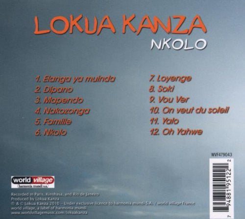Lokua Kanza : Nkolo (CD, Album)