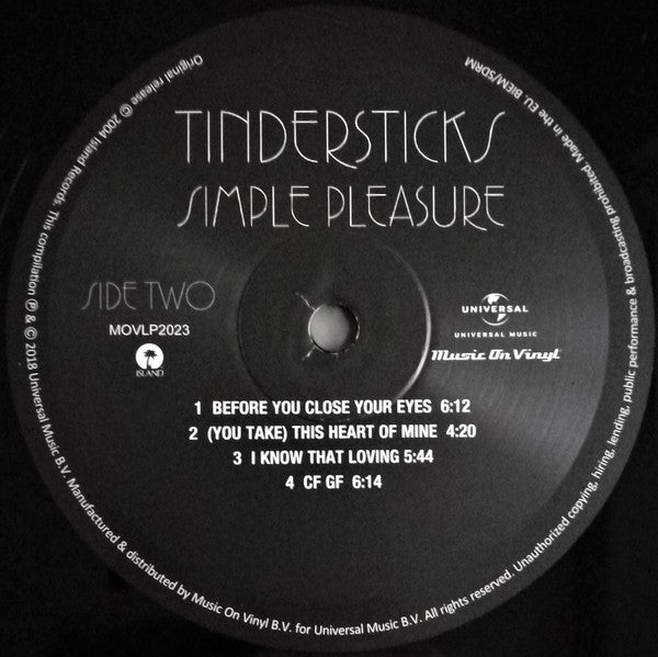 Tindersticks : Simple Pleasure (2xLP, Album, RE, RM, 180)