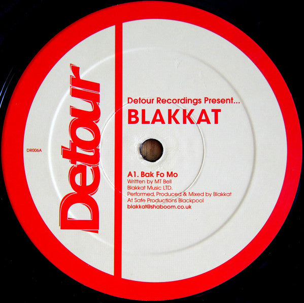 Blakkat : Bak Fo Mo (12")
