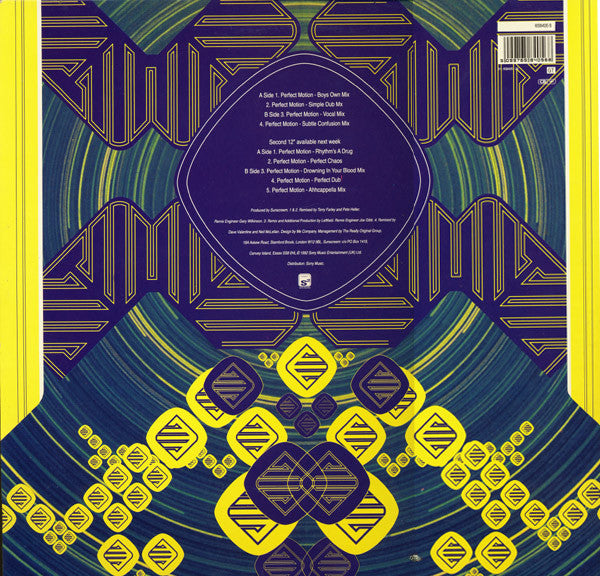 Sunscreem : Perfect Motion (12", Single, Gat)