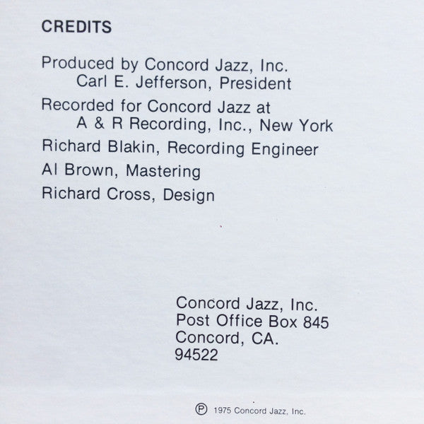 Ruby Braff / George Barnes Quartet : Braff/Barnes Quartet Salutes Rodgers And Hart (LP, Album, RE)