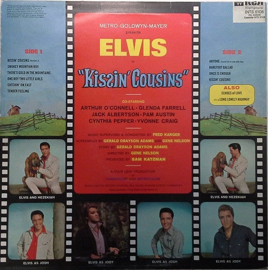 Elvis Presley : Kissin' Cousins (LP, RE)