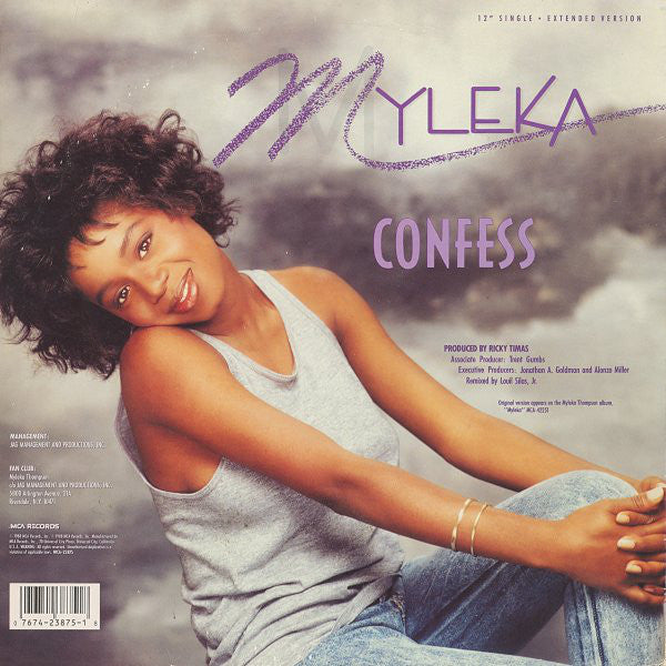Myleka Thompson : Confess (12", Single)