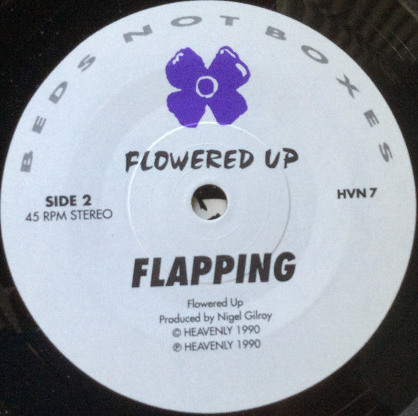 Flowered Up : Phobia (7", Single)