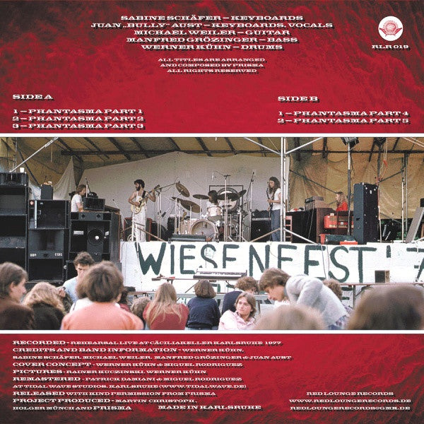 Prisma (4) : Phantasma (LP, Album, Ltd, Red)