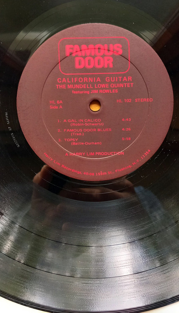Mundell Lowe : California Guitar (LP, Album)