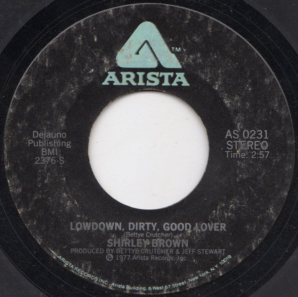 Shirley Brown : Blessed Is The Woman (With A Man Like Mine) (7")