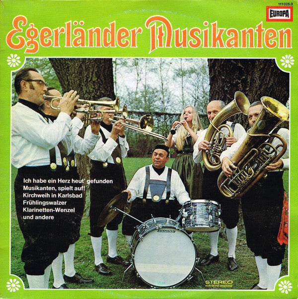 Die Falkenauer Musikanten, Hans Und Wenzel : Egerländer Musikanten (LP, Mono)