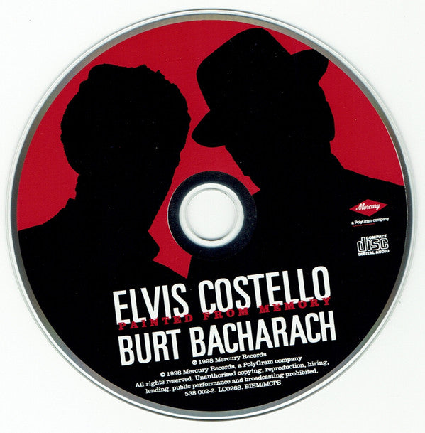 Elvis Costello With Burt Bacharach : Painted From Memory (2CD Limited Tour Edition) (2xCD, Album, Ltd, PMD)