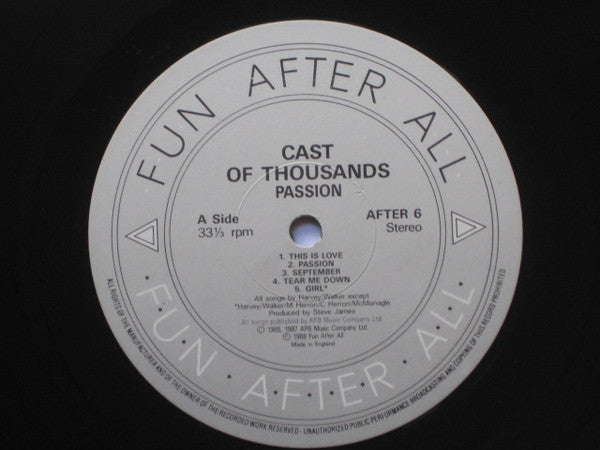 Cast Of Thousands (2) : Passion (LP, Album)