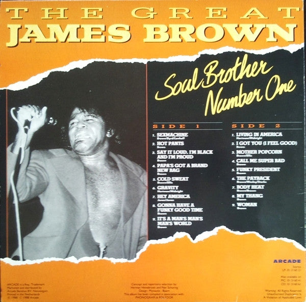 James Brown : Soul Brother Number One (LP, Comp)