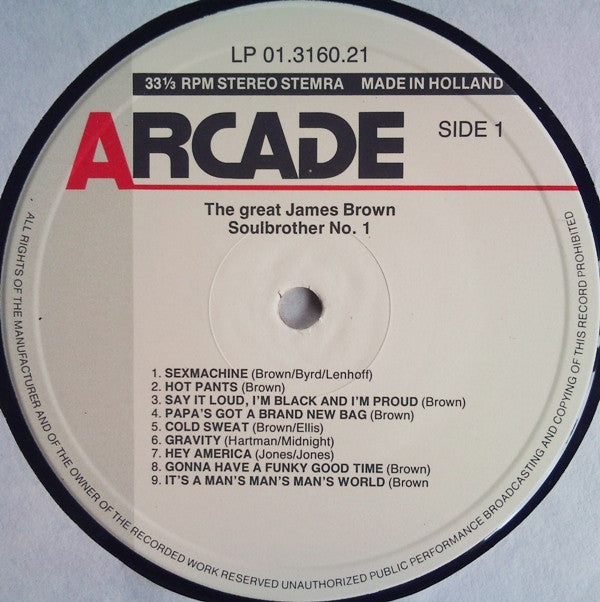 James Brown : Soul Brother Number One (LP, Comp)