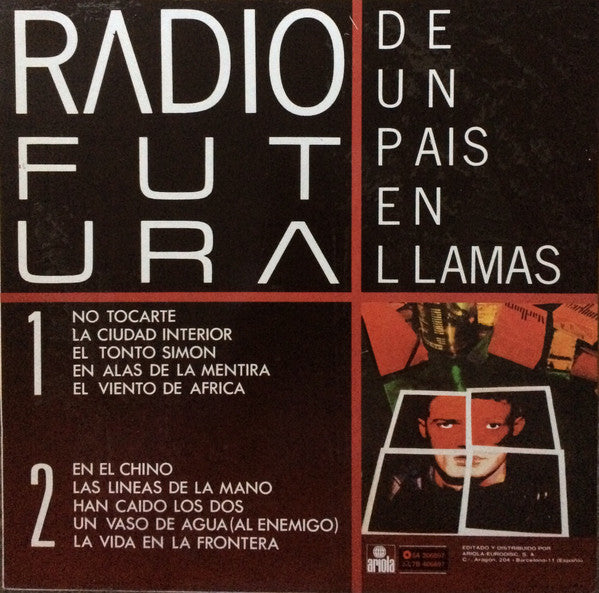Radio Futura : De Un País En Llamas (LP, Album, RE)
