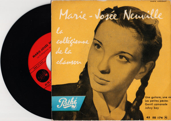 Marie-Josée Neuville : Une Guitare, Une Vie (7", EP, RE)