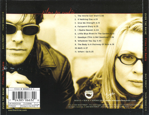 Over The Rhine : Films For Radio (CD, Album)