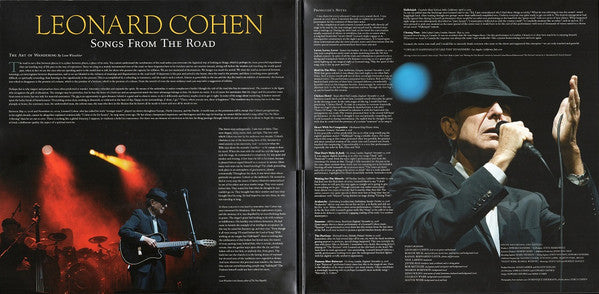 Leonard Cohen : Songs From The Road (2xLP, RE)