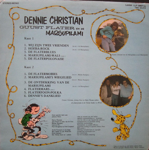 Dennie Christian : Guust Flater En De Marsupilami (LP, Album)