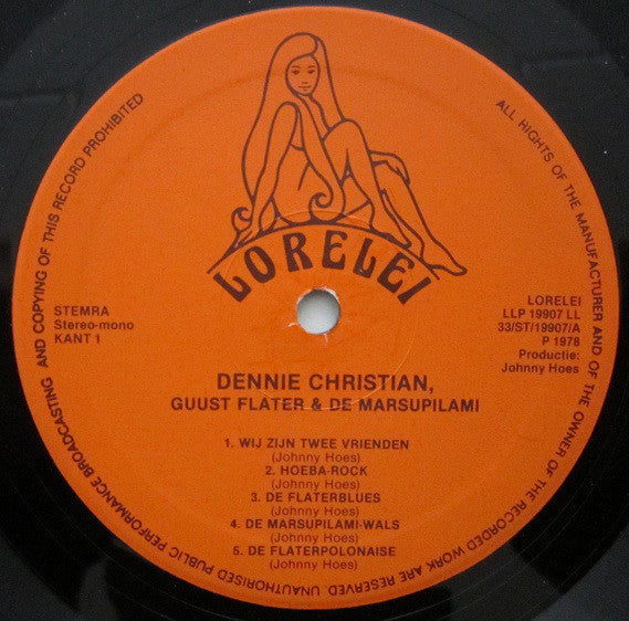 Dennie Christian : Guust Flater En De Marsupilami (LP, Album)