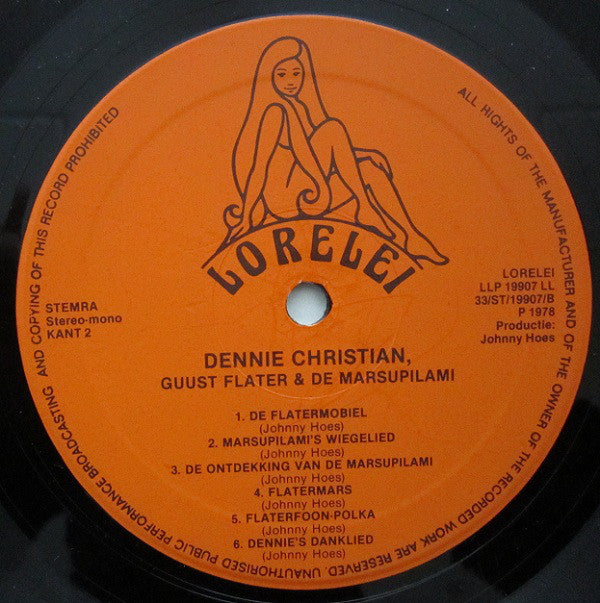 Dennie Christian : Guust Flater En De Marsupilami (LP, Album)