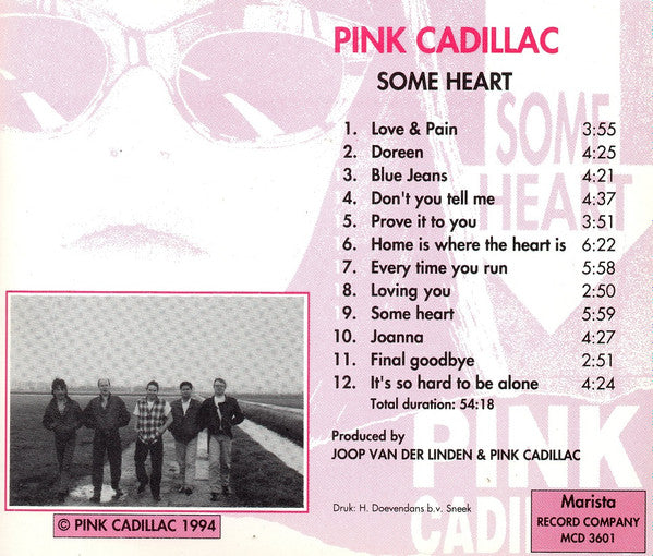 Pink Cadillac : Some Heart (CD, Album)