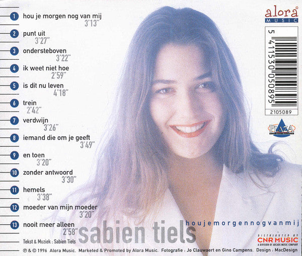 Sabien Tiels : Houjemorgennogvanmij (CD, Album)