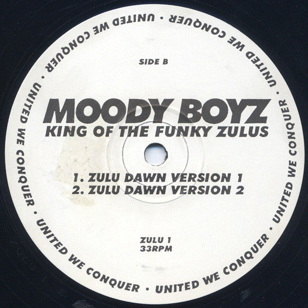 The Moody Boys : King Of The Funky Zulus (12")
