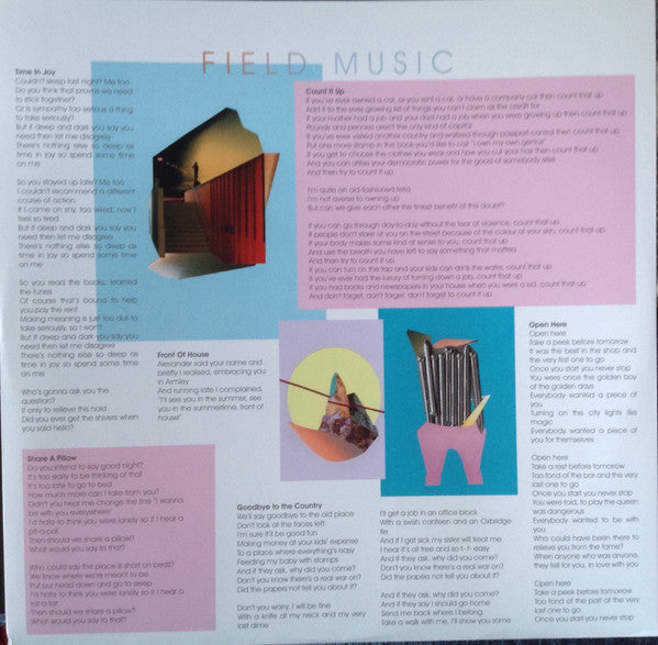 Field Music : Open Here (LP, Album)