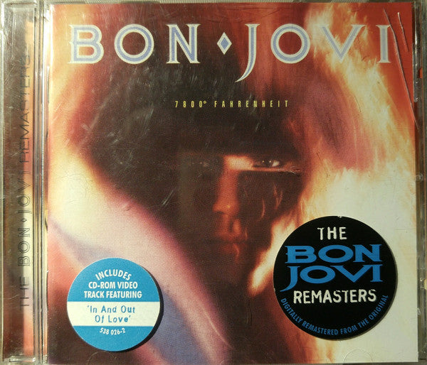 Bon Jovi : 7800° Fahrenheit (CD, Album, Enh, RE, RM, UML)