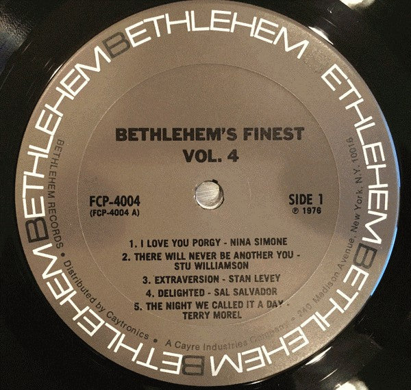 Various : Bethlehem's Finest Volume 4 (LP, Album, Comp)