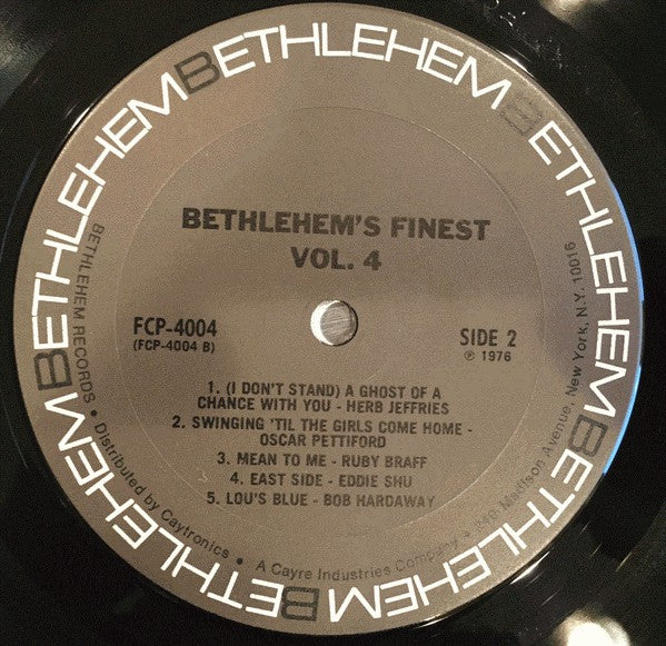 Various : Bethlehem's Finest Volume 4 (LP, Album, Comp)