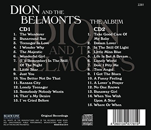 Dion & The Belmonts : The Album (2xCD, Comp)