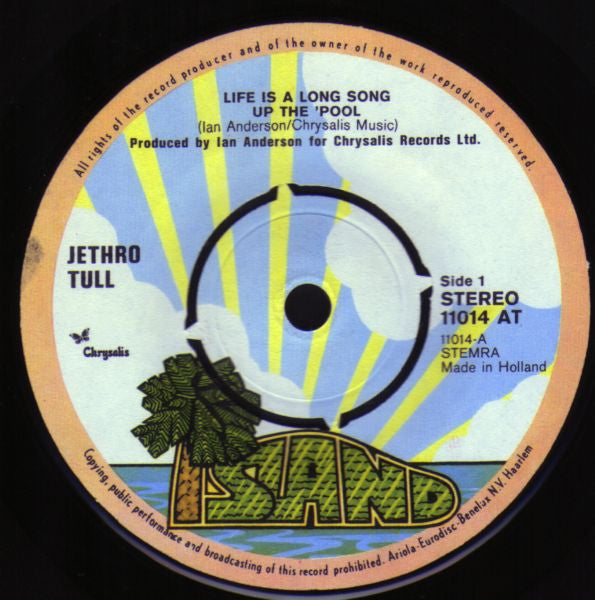 Jethro Tull : Life Is A Long Song (7", EP)