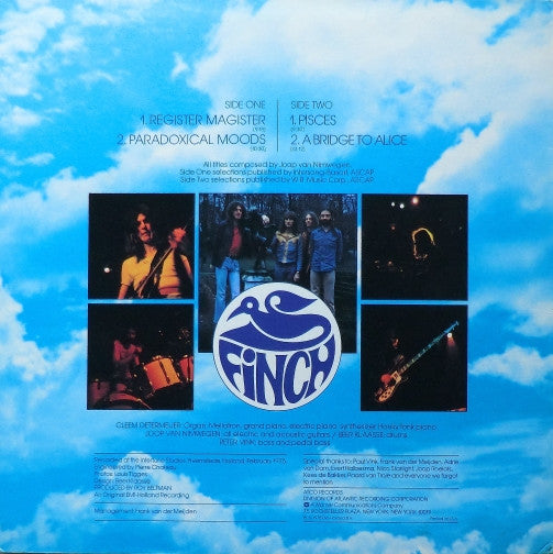 Finch (4) : Glory Of The Inner Force (LP, Album, MO )
