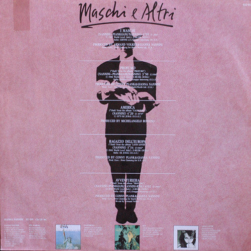 Gianna Nannini : Maschi E Altri (LP, Comp)