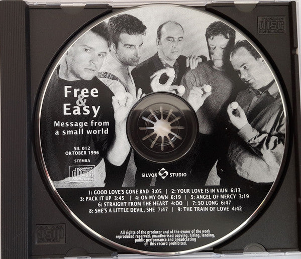 Free & Easy (2) : Message From A Small World (CD, Album)