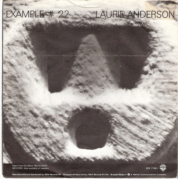 Laurie Anderson : Big Science (7", Single)