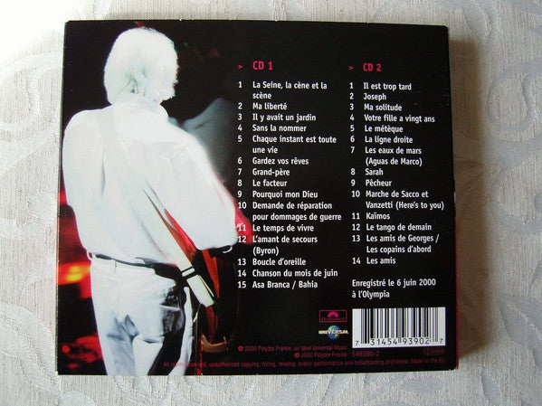 Georges Moustaki : Olympia 2000 (2xCD, Album)