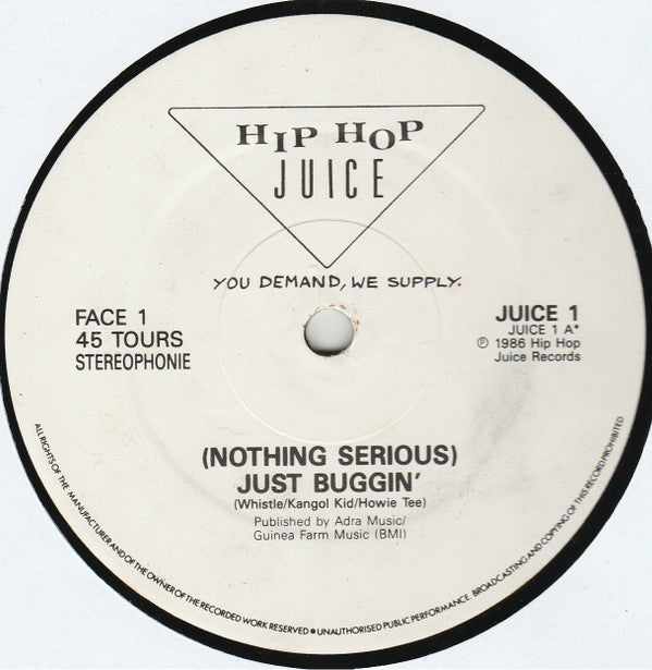 Unknown Artist : (Nothing Serious) Just Buggin' (12", Ltd)